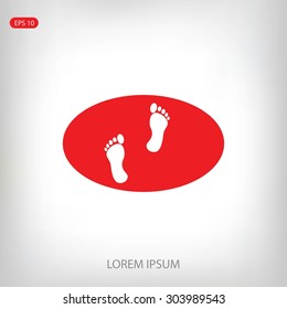 footprints icon
