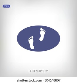 footprints icon