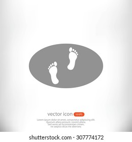 footprints icon
