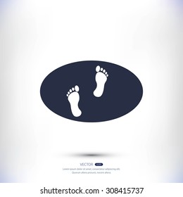 footprints icon