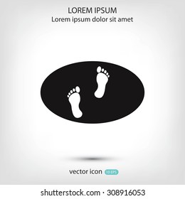 footprints icon