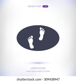 footprints icon