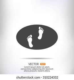 footprints icon