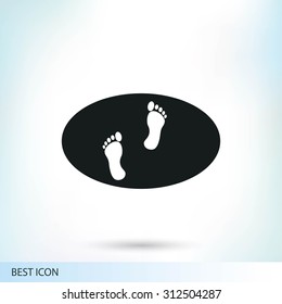 footprints icon