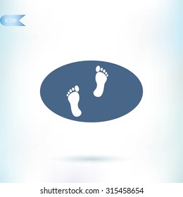 footprints icon