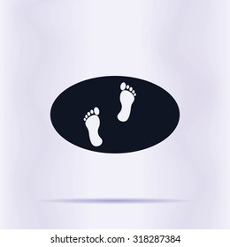 footprints icon