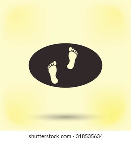 footprints icon