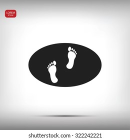 footprints icon