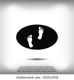 footprints icon