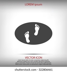 footprints icon