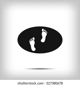 footprints icon