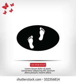 footprints icon
