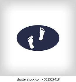 footprints icon
