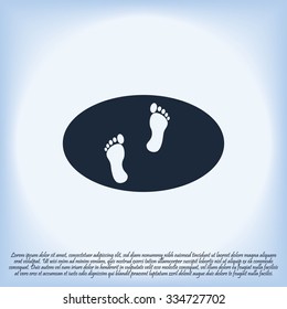footprints icon