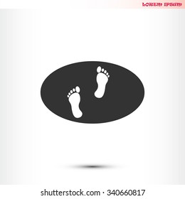 footprints icon