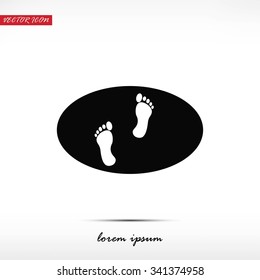 footprints icon