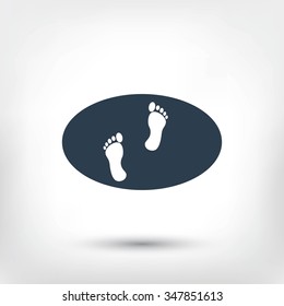 footprints icon