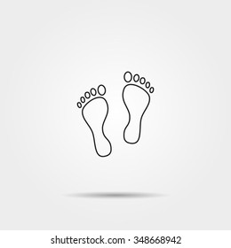 Footprints icon