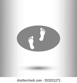 footprints icon