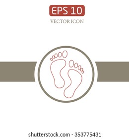 footprints icon