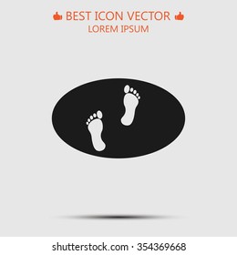 footprints icon