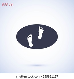 footprints icon