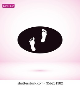 footprints icon