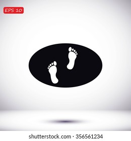 footprints icon