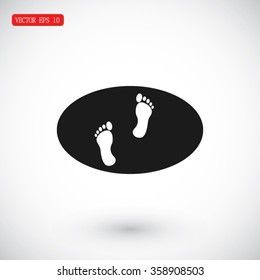 footprints icon