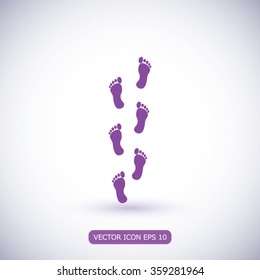 footprints icon