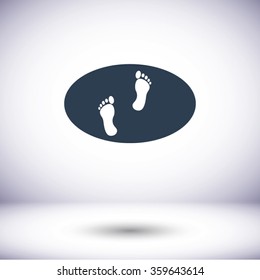footprints icon
