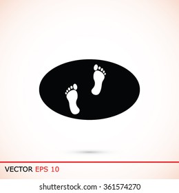 footprints icon