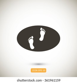 footprints icon