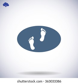 footprints icon