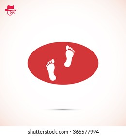 footprints icon