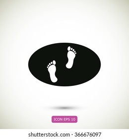 footprints icon