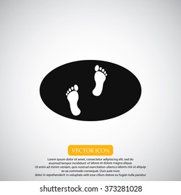 footprints icon