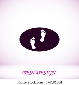 footprints icon