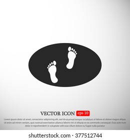 footprints icon