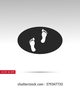 footprints icon