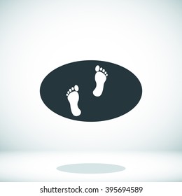 footprints icon