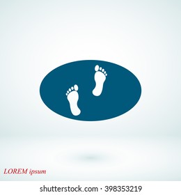 footprints icon