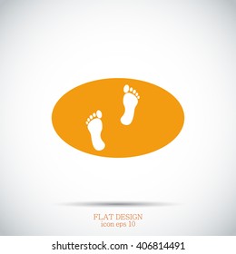footprints icon