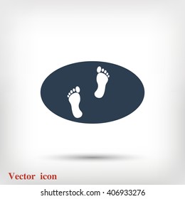 footprints icon