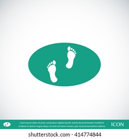 footprints icon