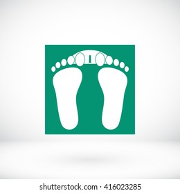 footprints icon