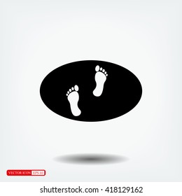 footprints icon