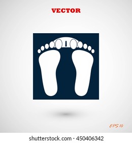 footprints icon