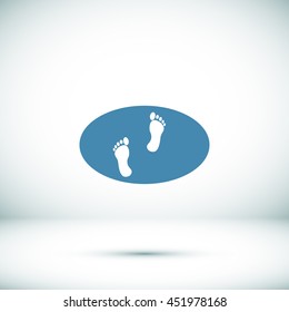 footprints icon