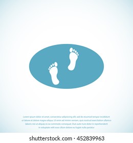 footprints icon